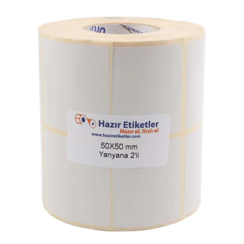 eko termal rulo etiket haziretiketler.com 50mm x 50mm