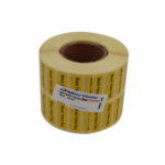 Miladı Yakın İlaç Etiketi 30mm X 10mm 5000 Adet Kuşe Rulo Etiket