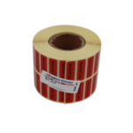 Narkotik İlaç Etiketi 30mm X 10mm 5000 Adet Kuşe Rulo Etiket