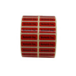 Narkotik İlaç Etiketi 30mm X 10mm 5000 Adet Kuşe Rulo Etiket - Görsel 3