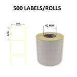 Eko Termal Deepfreeze Rulo Etiket 100mm X 100mm 500 Adet - Görsel 4