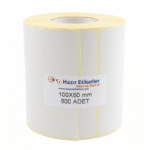 Eko Termal Rulo Etiket 100mm X 60mm 800 Adet