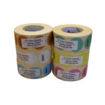 Seri Numaralı Sayım Etiketi (0001-1000) - 30mm Çap 1000 Adet Kuşe Yuvarlak Stok ve Envanter Etiketi