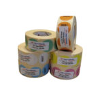 Seri Numaralı Sayım Etiketi (0001-1000) - 30mm Çap 1000 Adet Kuşe Yuvarlak Stok ve Envanter Etiketi - Görsel 2